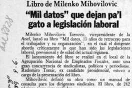 "Mil datos" que dejan pa'l gato a legislación laboral  [artículo].