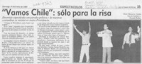 Vamos Chile sólo para la risa. Vamos Chile sólo para la risa.