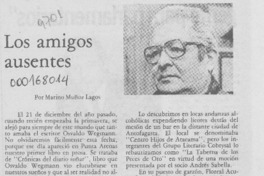 Los amigos ausentes Los amigos ausentes