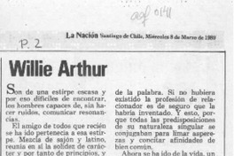 Willie Arthur Willie Arthur