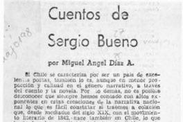 Cuentos de Sergio Bueno Cuentos de Sergio Bueno