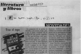 El Discurso de la memoria  [artículo].