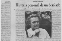 Historia personal de un desolado Historia personal de un desolado