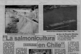 "La salmonicultura en Chile"