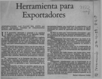 Herramienta para exportadores