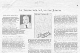 La Otra mirada de Quintín Quintas La Otra mirada de Quintín Quintas