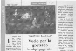 Vuelo por lo grotesco  [artículo] Virginia Vidal.