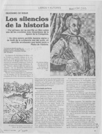 Los silencios de la historia  [artículo] Darío Oses.