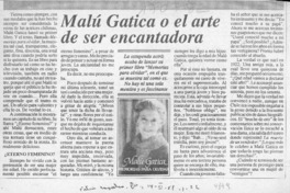 Malú Gatica o el arte de ser encantadora  [artículo].