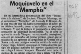 Maquiavelo en el "Memphis" Maquiavelo en el "Memphis"