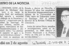 El Rostro de la noticia El Rostro de la noticia