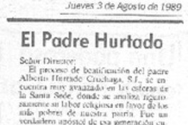 El padre Hurtado