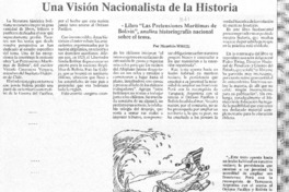 Una visión nacionalista de la historia Una visión nacionalista de la historia