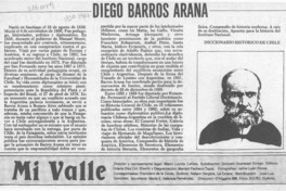 Diego Barros Arana Diego Barros Arana