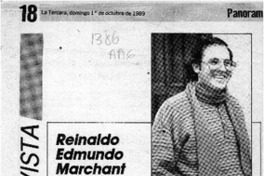 Reinaldo Edmundo Marchant  [artículo] Plinio el Viejo.