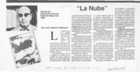 "La nube"  [artículo] Juan Antonio Massone.