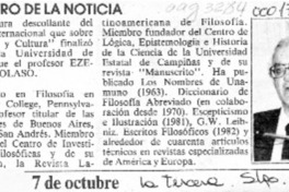 El Rostro de la noticia  [artículo].