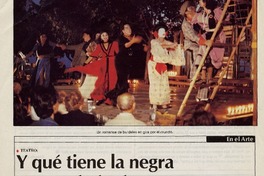 Y qué tiene la negra que gusta tanto  [artículo] Claudio Gaete.