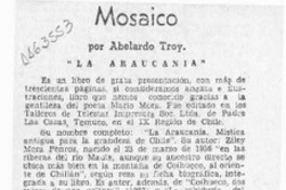 Mosaico  [artículo] Abelardo Troy.