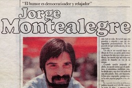 Jorge Montealegre Jorge Montealegre