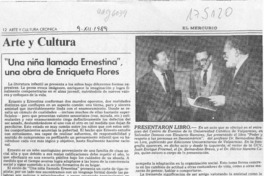 "Una niña llamada Ernestina", una obra de Enriqueta Flores  [artículo] Mario Tomás Schilling.