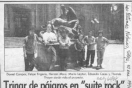 Trinar de pájaros en "suite rock"  [artículo].