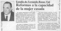 Reformas a la capacidad de la mujer casada  [artículo].