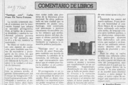 Santiago cero  [artículo] Angélica Rivera.