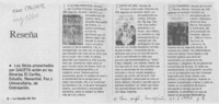Reseña  [artículo].