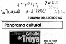 "Caballo de Troya 4" de J. J. Benítez  [artículo].