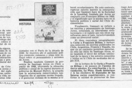 Carta a Francisco Bilbao y otros escritos Carta a Francisco Bilbao y otros escritos