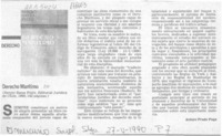 Derecho marítimo  [artículo] Arturo Prado Puga.