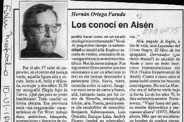 Los conocí en Aisén