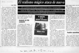 El realismo mágico ataca de nuevo  [artículo] Camilo Marks.