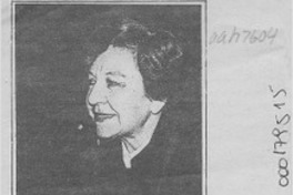 Poetisa retornó con una charla a su liceo  [artículo] Juan Lara Cancino.