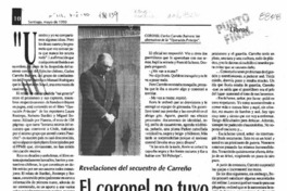 El Coronel no tuvo quién lo rescatara  [artículo].