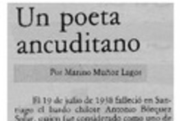Un poeta ancuditano