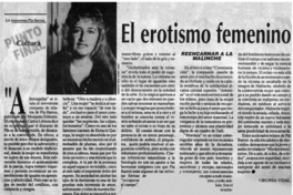 El erotismo femenino El erotismo femenino