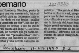 Nuevo poemario  [artículo].