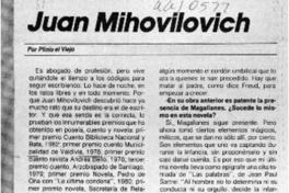 Juan Mihovilovic  [artículo] Plinio el Viejo.