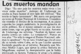 Los muerto mandan  [artículo] Filebo.