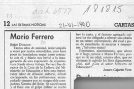 Mario Ferrero Mario Ferrero