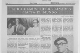 Pedro Olmos, desde Linares hacia el mundo Pedro Olmos, desde Linares hacia el mundo