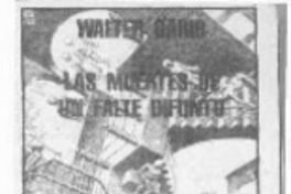 Nueva novela de Walter Garib  [artículo].