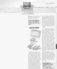 Sexo de verdad  [artículo] Carlos Olivárez.