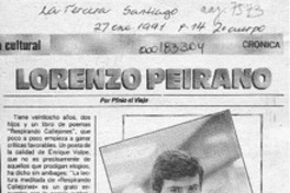 Lorenzo Peirano  [artículo] Plinio el Viejo.