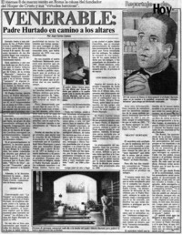 Venerable, Padre Hurtado en camino a los altares