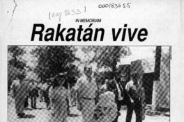 Rakatán vive Rakatán vive
