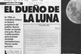 El dueño de la luna  [artículo] Ana de Juan.