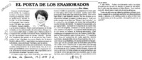 El poeta de los enamorados  [artículo] Aian.